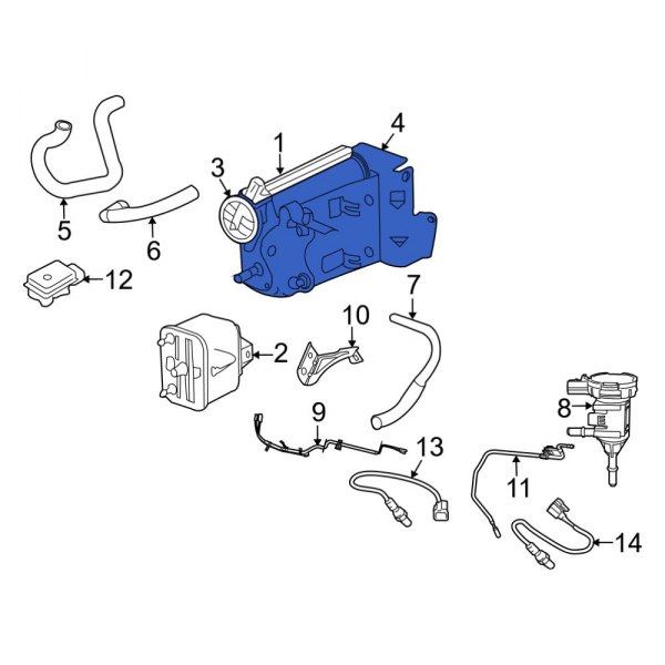 Vapor Canister Bracket