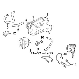 Ram OE - Emission System - Emission Components (2500 5.7L)
