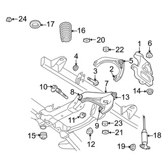 Ram OE - Front Suspension - Suspension Components (RWD)