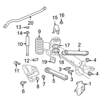 Ram OE - Front Suspension - Suspension Components