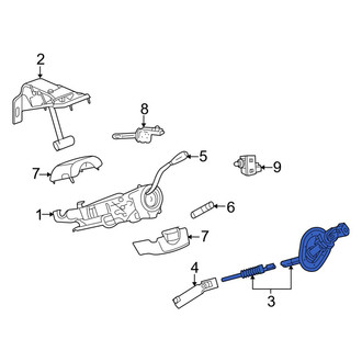 Ram OE - Upper Steering Shaft