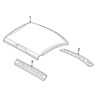 Ram OE - Cab - Roof & Components (Regular Cab), (SLT / ST Regular Cab)