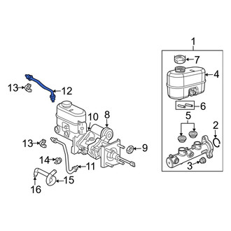Ram OE - Brake Hydraulic Line