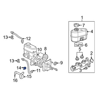 Ram OE - Brake Hydraulic Hose Lock Clip