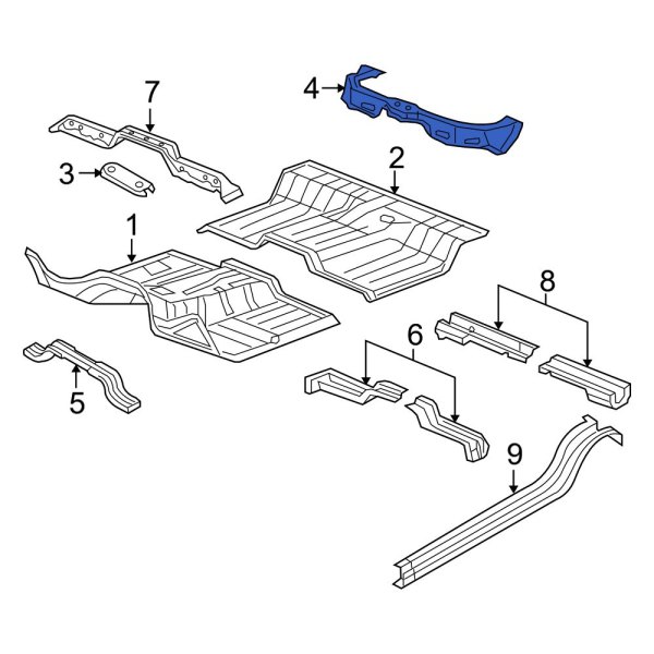 Floor Pan Reinforcement