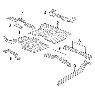 2011 Dodge Ram OEM Rocker Panels & Floors | CARiD