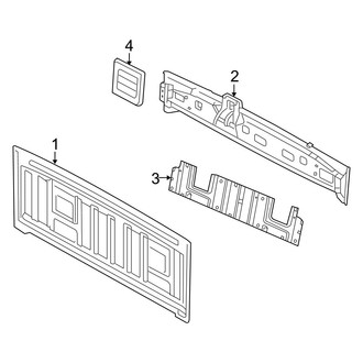 Ram OE - Cab - Back Panel