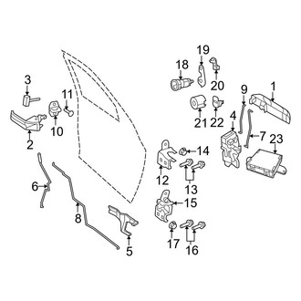Ram OE - Front Door - Lock & Hardware