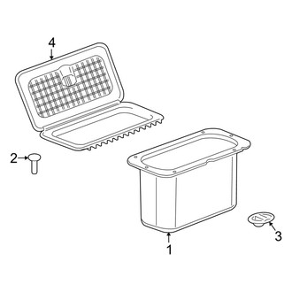 Ram OE - Pick Up Box - Stowage Compartment (Floor Stowage)