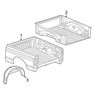 Ram OE - Pick Up Box - Box Assembly (8' Bed)