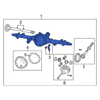 Ram OE - Rear Differential Housing