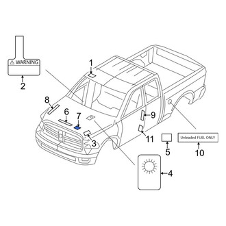 Ram OE - Emission Label
