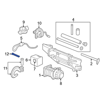 Ram OE - Tow Hook Cotter Pin