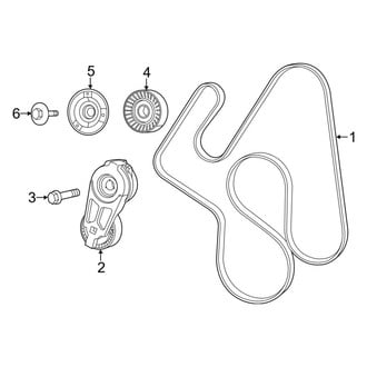 Ram OE - Cooling - Belts & Pulleys