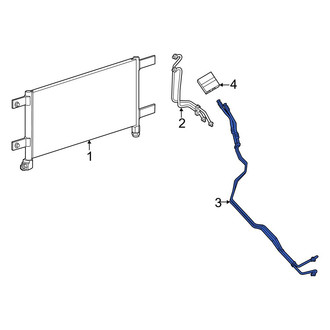 Ram OE - Automatic Transmission Oil Cooler Hose Assembly
