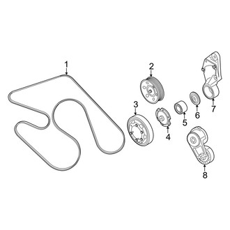 Ram OE - Cooling - Belts & Pulleys (6.7L)
