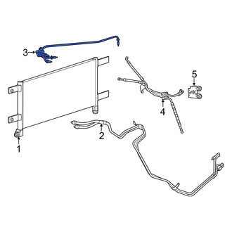 Ram OE - Automatic Transmission Oil Cooler Hose Assembly