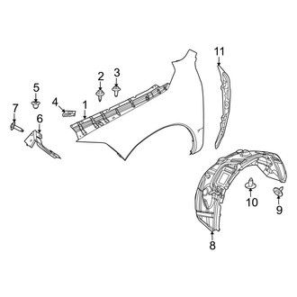 Ram OE - Fender & Components (2500 / 3500 Regular Cab / Crew Cab / Mega Cab)