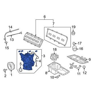 Ram OE - Engine Timing Cover