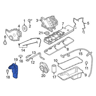 Ram OE - Engine Oil Filter Adapter
