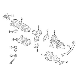 Ram OE - Emission System - Emission Components (Valves and Sensors), (6.7L)