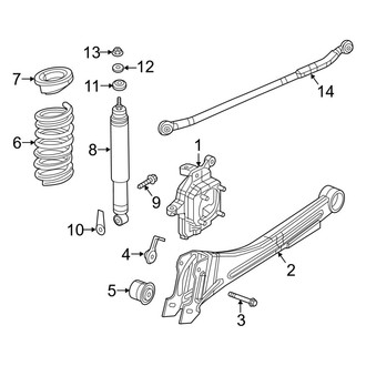Ram OE - Front Suspension - Suspension Components (2500 Big Horn / Laramie / Laramie Longhorn / Limited / Outdoorsman / Power Wagon / SLT / Tradesman 4WD)