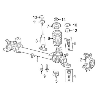 Ram OE - Front Suspension - Shocks & Suspension Components (RWD)