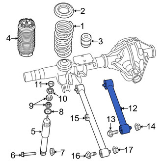 Ram OE - Front Left Suspension Control Arm