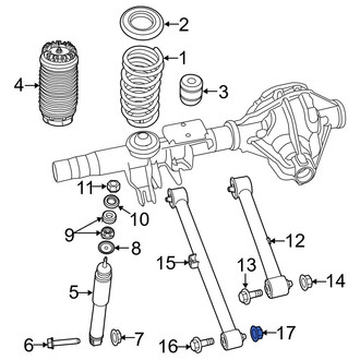 Ram OE - Upper Suspension Control Arm Nut