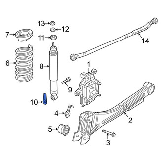 Ram OE - Suspension Shock Absorber Nut