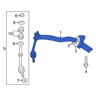 Ram OE - Front Suspension Stabilizer Bar