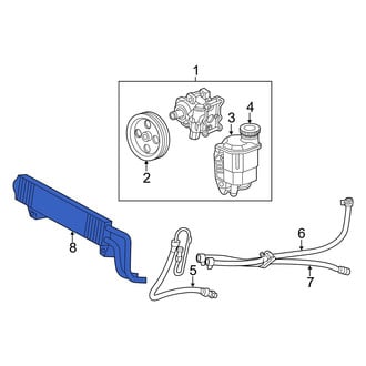 Ram OE - Power Steering Cooler