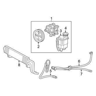 Ram OE - Steering Gear & Linkage - Pump & Hoses (RWD)