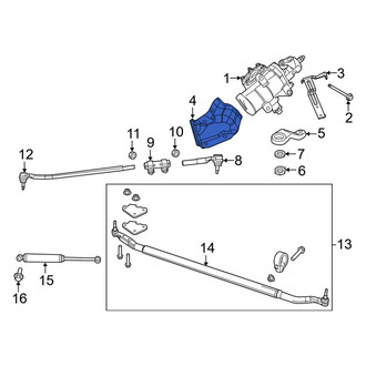 Ram OE - Steering Gear Box Bracket