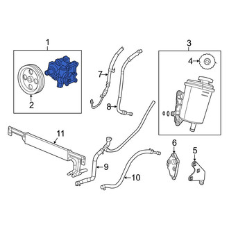 Ram OE - Power Steering Pump
