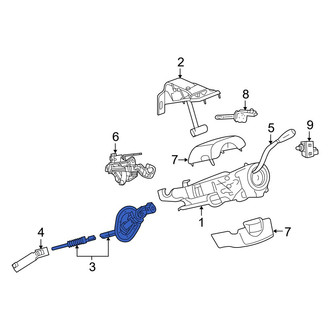Ram OE - Upper Steering Shaft