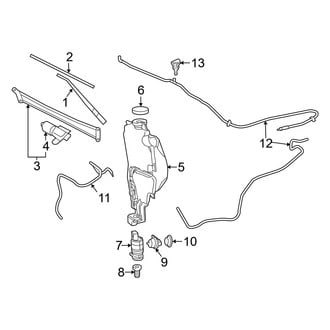 Ram OE - Windshield - Wiper & Washer Components