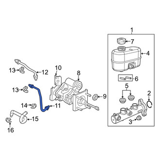 Ram OE - Brake Hydraulic Line
