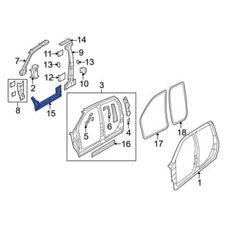 Ram OE - Left Inner Rocker Panel