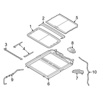 Ram OE - Cab - Sunroof (2500 / 3500 Regular Cab / Crew Cab / Mega Cab)