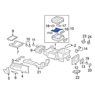 Ram OE - Console Mat