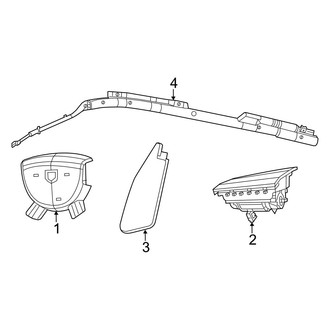 Ram OE - Restraint Systems - Air Bag Components (Air Bags)