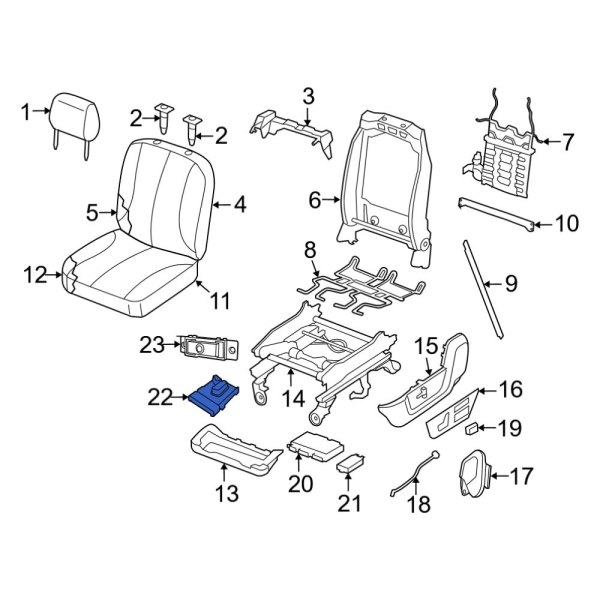 Power Seat Switch