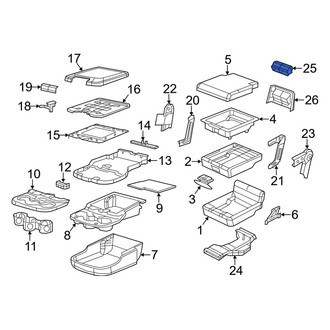 Ram OE - Console Air Vent