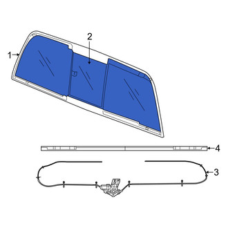 Ram OE - Rear Cab Sliding Glass