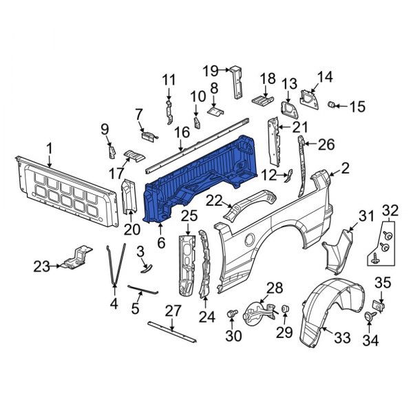 Truck Bed Panel