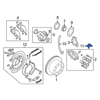 Ram OE - Rear Left ABS Wheel Speed Sensor
