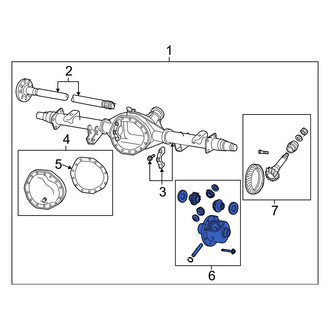Ram OE - Rear Differential Carrier