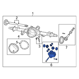 Ram OE - Rear Differential Carrier