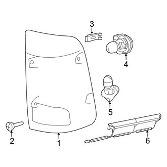 Ram OE - Rear Lamps - Tail Lamps